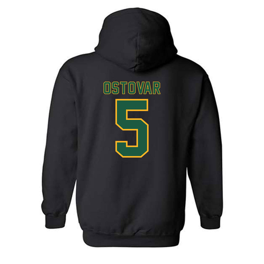 USFCA - NCAA Women's Volleyball : Kayla Ostovar - Classic Shersey Hooded Sweatshirt-1