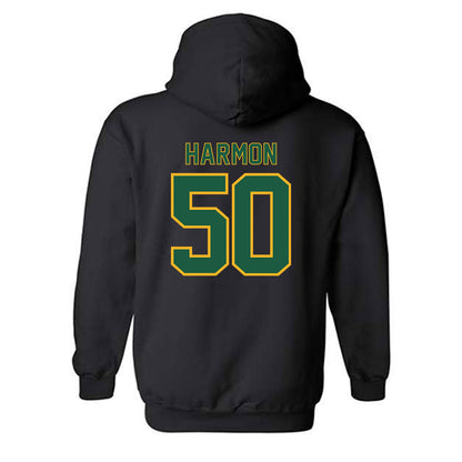 USFCA - NCAA Baseball : Trevor Harmon - Classic Shersey Hooded Sweatshirt-1