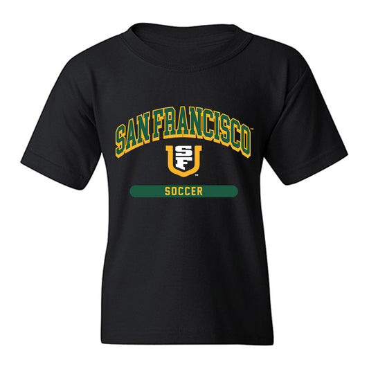 USFCA - NCAA Men's Soccer : Matisse Chretien - Classic Shersey Youth T-Shirt-0