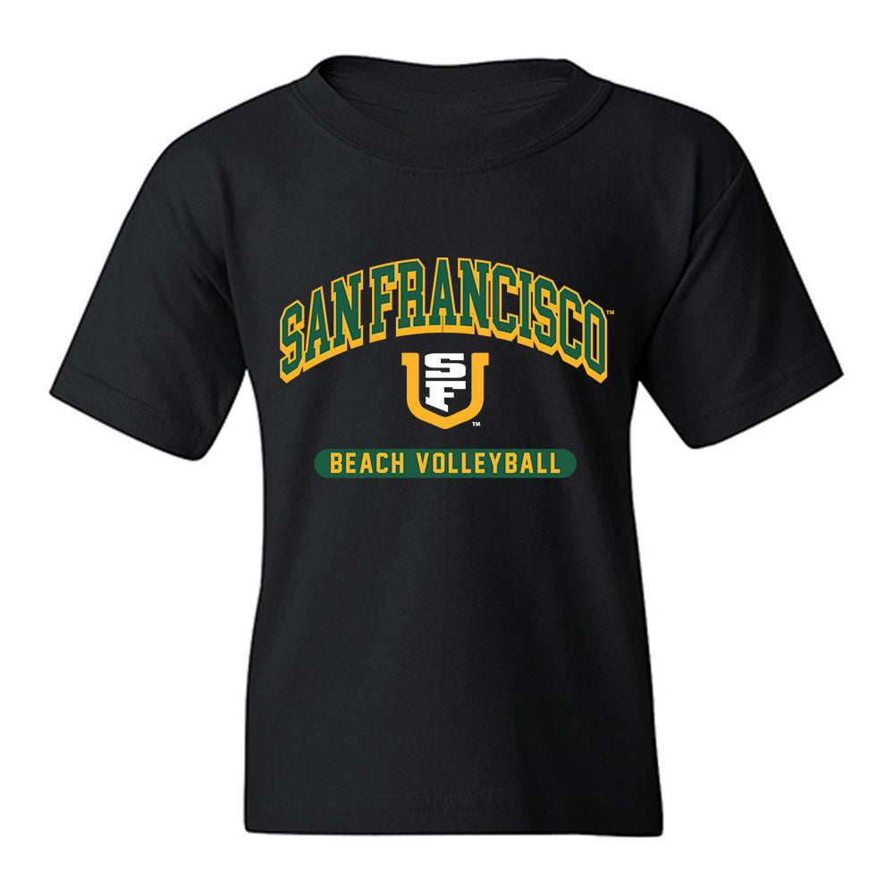 USFCA - NCAA Beach Volleyball : Lucy Speier - Classic Shersey Youth T-Shirt-0