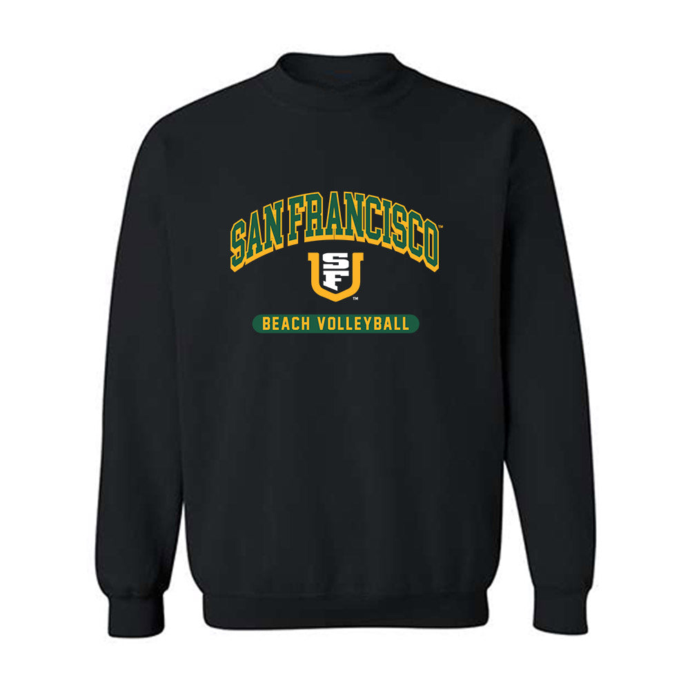 USFCA - NCAA Beach Volleyball : Lucy Speier - Classic Shersey Crewneck Sweatshirt-0