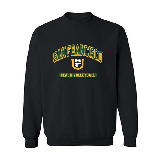 USFCA - NCAA Beach Volleyball : Lucy Speier - Classic Shersey Crewneck Sweatshirt-0