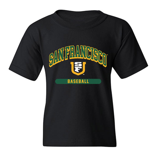 USFCA - NCAA Baseball : Gino Rossi - Classic Shersey Youth T-Shirt-0