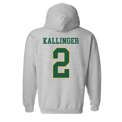 USFCA - NCAA Baseball : Myles Kallinger - Classic Shersey Hooded Sweatshirt-1