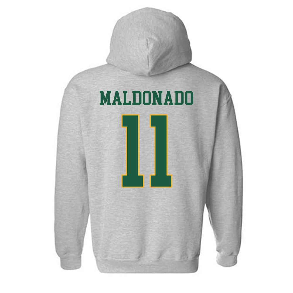 USFCA - NCAA Men's Soccer : Chris Maldonado - Classic Shersey Hooded Sweatshirt-1