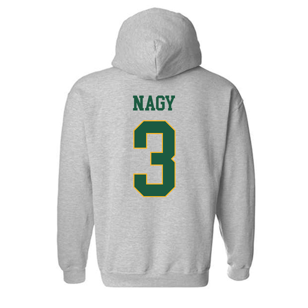 USFCA - NCAA Baseball : Zach Nagy - Classic Shersey Hooded Sweatshirt-1