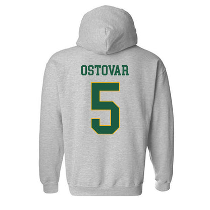 USFCA - NCAA Women's Volleyball : Kayla Ostovar - Classic Shersey Hooded Sweatshirt-1