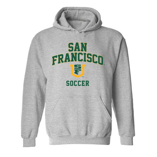  - NCAA Men's Soccer : Mason Dougherty - Classic Shersey Hooded Sweatshirt-0