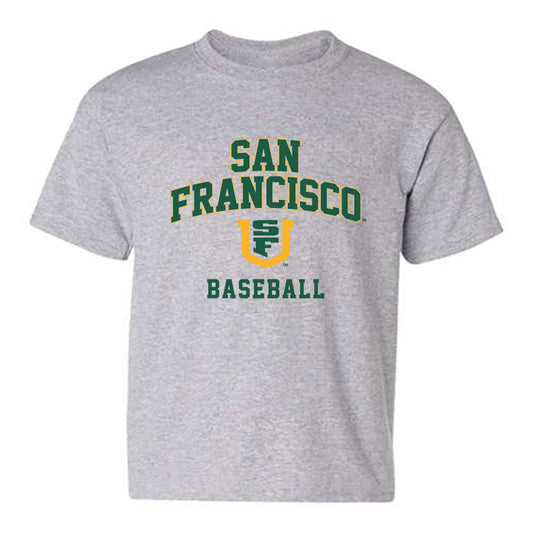 USFCA - NCAA Baseball : Jared Lewis - Classic Shersey Youth T-Shirt-0