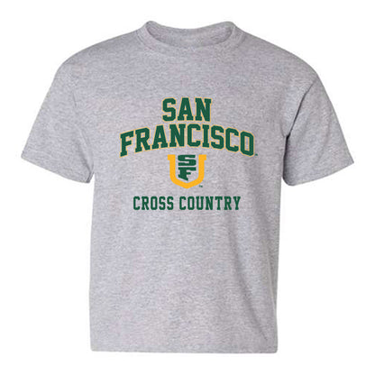 USFCA - NCAA Men's Cross Country : Dylan Souza - Classic Shersey Youth T-Shirt-0