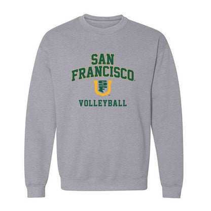 USFCA - NCAA Women's Volleyball : Kayla Ostovar - Classic Shersey Crewneck Sweatshirt-0