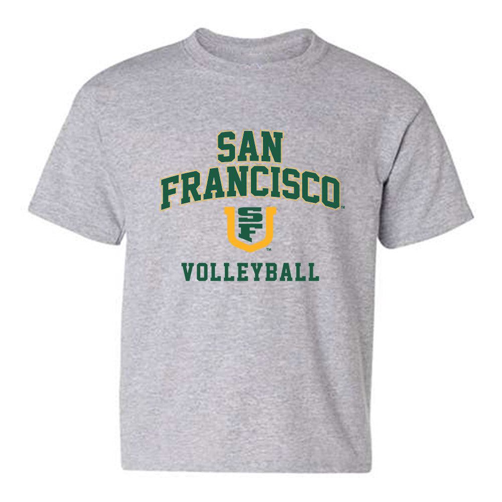 USFCA - NCAA Women's Volleyball : Taylor Mendez - Classic Shersey Youth T-Shirt-0
