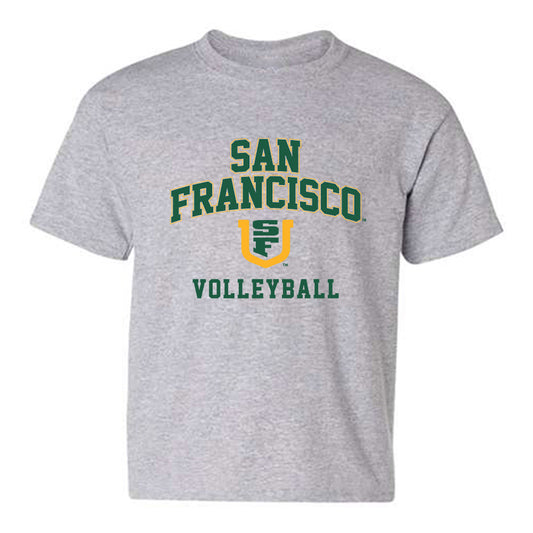 USFCA - NCAA Women's Volleyball : Taylor Mendez - Classic Shersey Youth T-Shirt-0