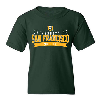 USFCA - NCAA Men's Soccer : David Raphael - Classic Shersey Youth T-Shirt-0