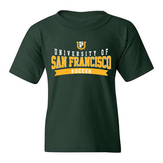 USFCA - NCAA Men's Soccer : Matthew Duggan - Classic Shersey Youth T-Shirt-0