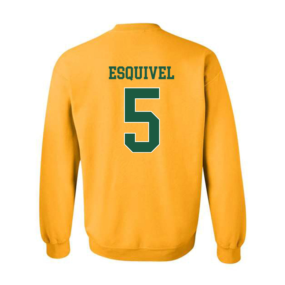 USFCA - NCAA Baseball : Eddison Esquivel - Classic Shersey Crewneck Sweatshirt-1