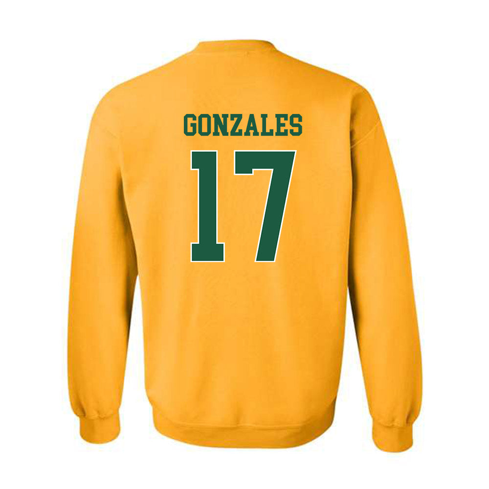USFCA - NCAA Baseball : Thomas Gonzales - Classic Shersey Crewneck Sweatshirt-1
