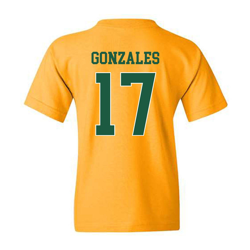 USFCA - NCAA Baseball : Thomas Gonzales - Classic Shersey Youth T-Shirt-1