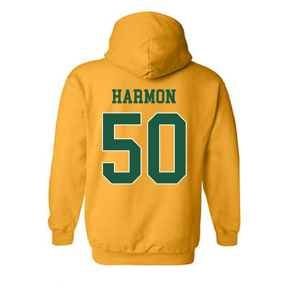 USFCA - NCAA Baseball : Trevor Harmon - Classic Shersey Hooded Sweatshirt-1