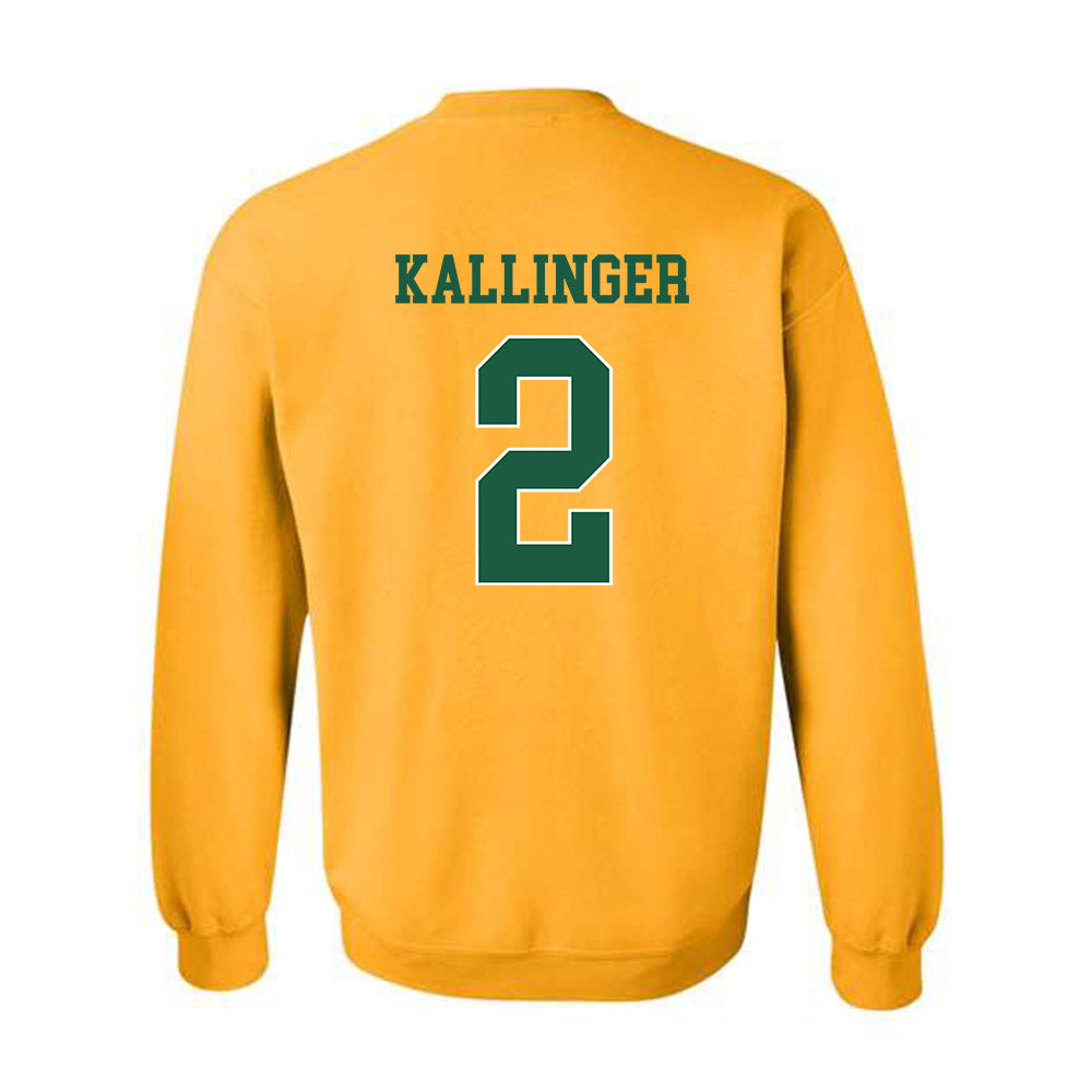 USFCA - NCAA Baseball : Myles Kallinger - Classic Shersey Crewneck Sweatshirt-1