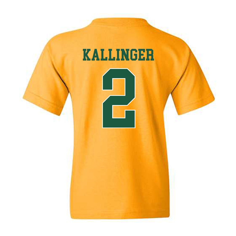 USFCA - NCAA Baseball : Myles Kallinger - Classic Shersey Youth T-Shirt-1