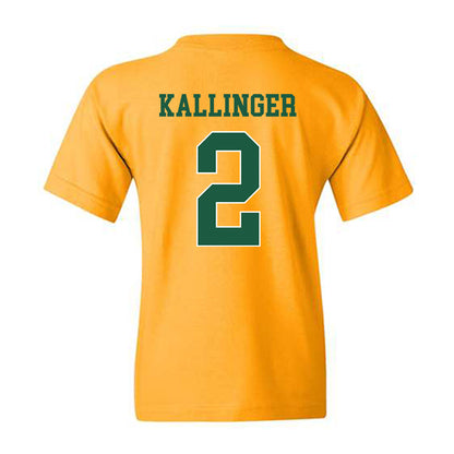 USFCA - NCAA Baseball : Myles Kallinger - Classic Shersey Youth T-Shirt-1