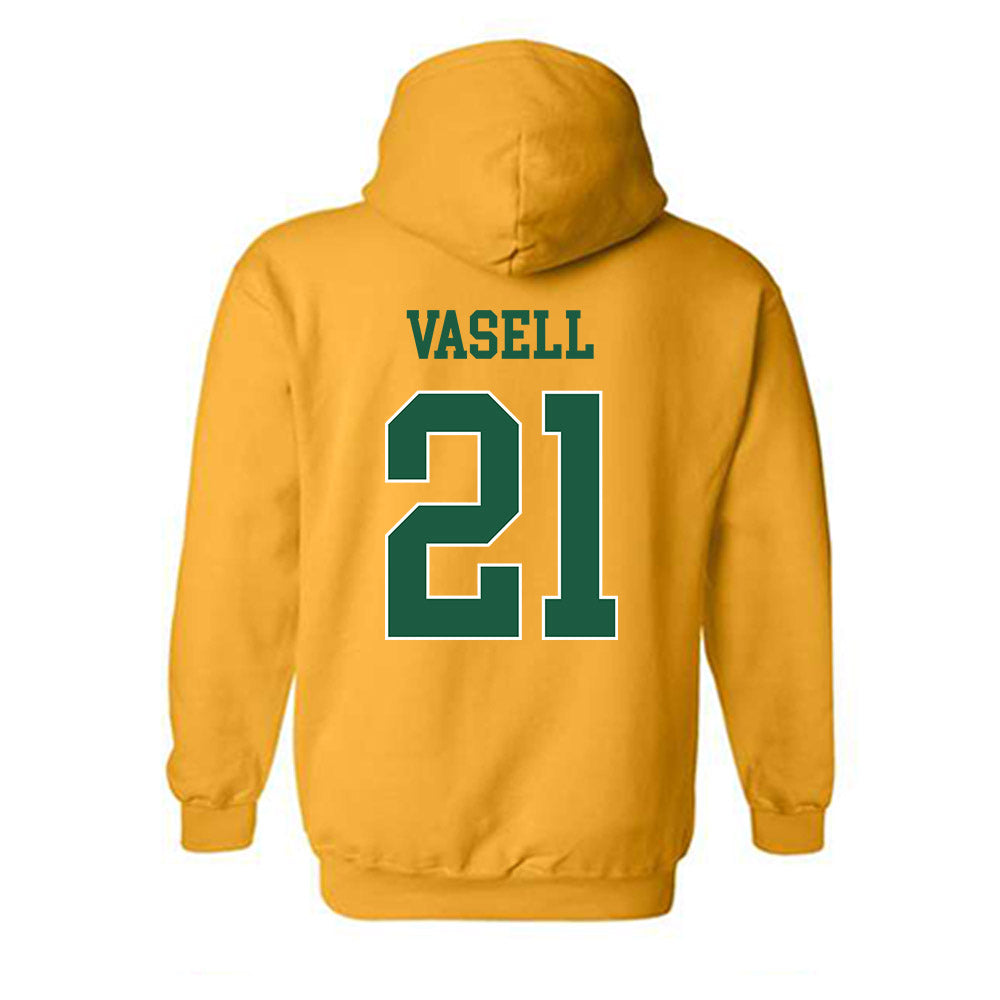 USFCA - NCAA Baseball : Tino Vasell - Classic Shersey Hooded Sweatshirt-1