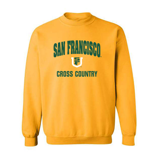 USFCA - NCAA Men's Cross Country : Dylan Souza - Classic Shersey Crewneck Sweatshirt-0