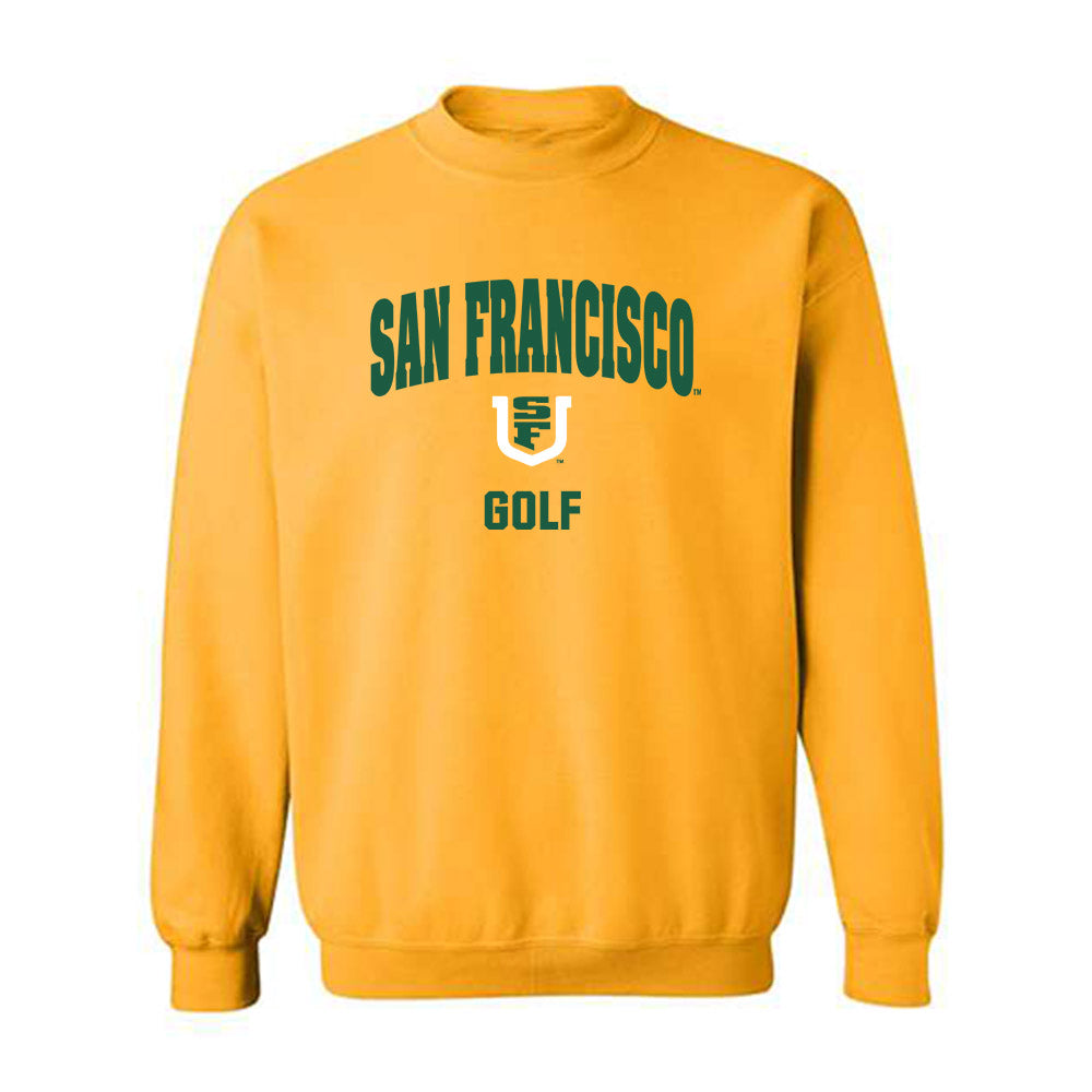 USFCA - NCAA Men's Golf : Theo Anderson - Classic Shersey Crewneck Sweatshirt-0