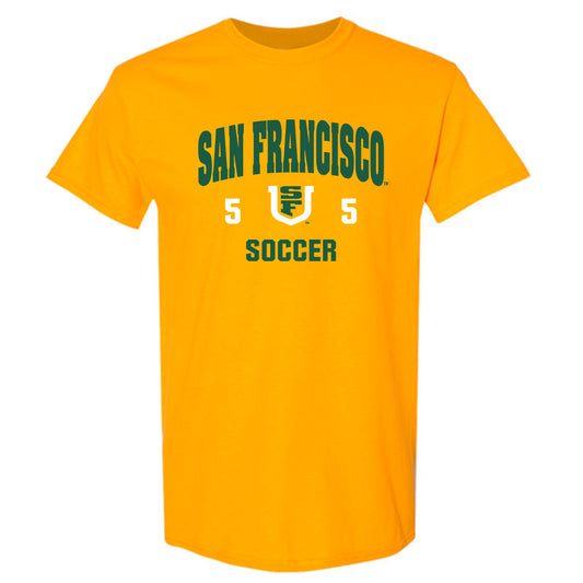 USFCA - NCAA Men's Soccer : Matisse Chretien - Classic Shersey T-Shirt-0