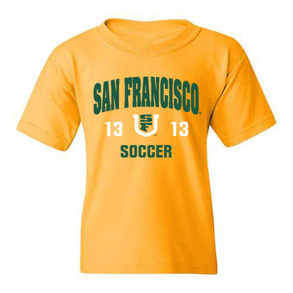 USFCA - NCAA Women's Soccer : Alyssa Jurado - Classic Shersey Youth T-Shirt-0