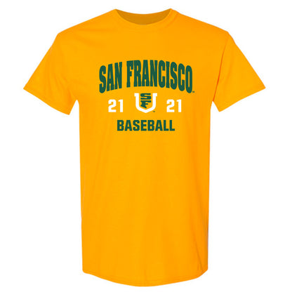 USFCA - NCAA Baseball : Tino Vasell - Classic Shersey T-Shirt-0