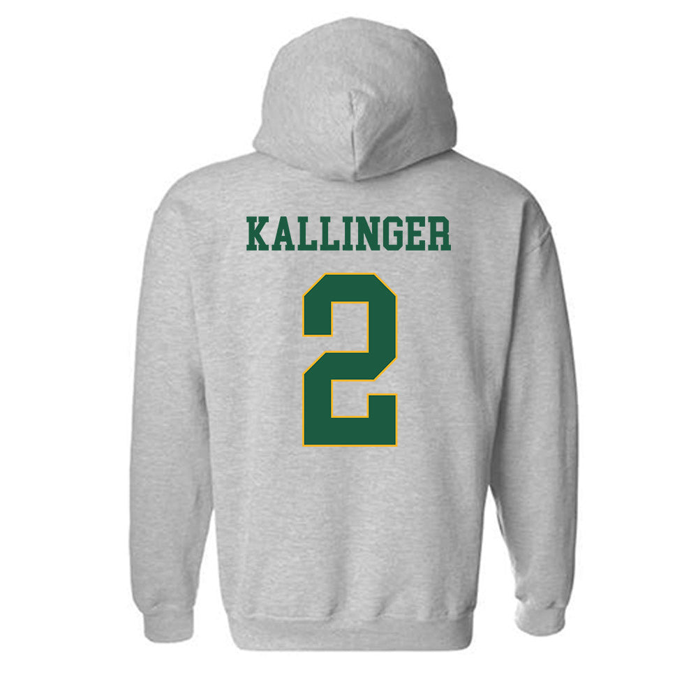 USFCA - NCAA Baseball : Myles Kallinger - Classic Shersey Hooded Sweatshirt-1