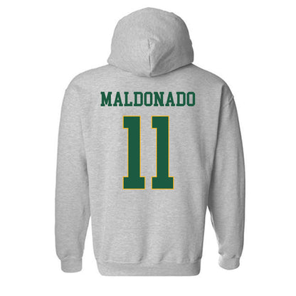 USFCA - NCAA Men's Soccer : Chris Maldonado - Classic Shersey Hooded Sweatshirt-1