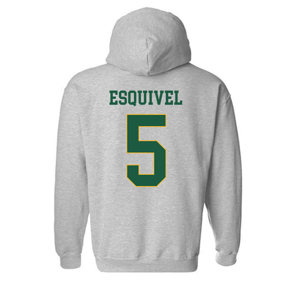 USFCA - NCAA Baseball : Eddison Esquivel - Classic Shersey Hooded Sweatshirt-1
