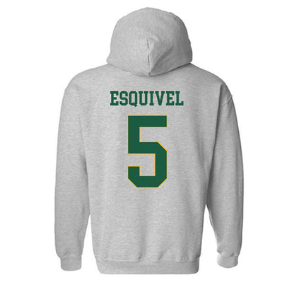 USFCA - NCAA Baseball : Eddison Esquivel - Classic Shersey Hooded Sweatshirt-1
