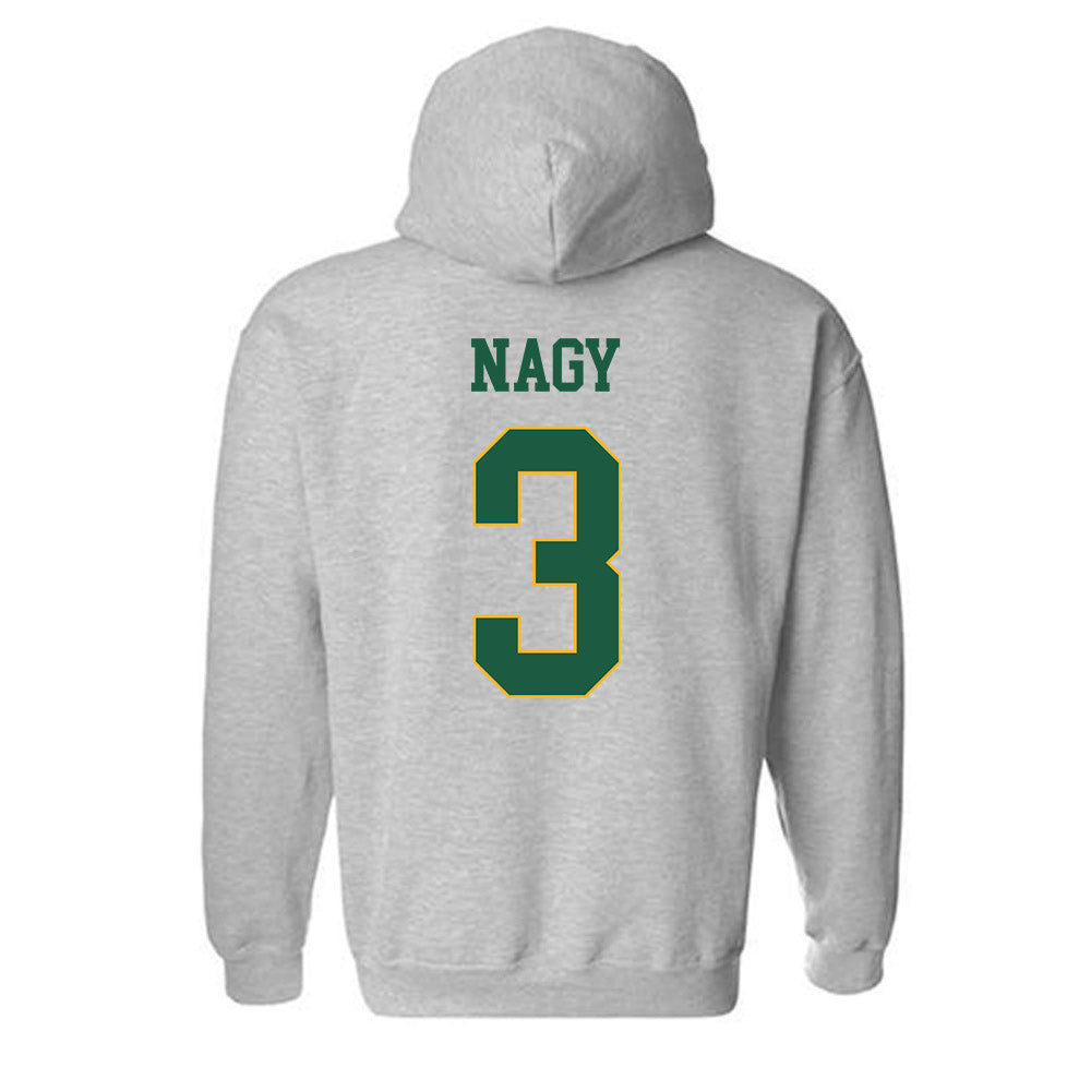 USFCA - NCAA Baseball : Zach Nagy - Classic Shersey Hooded Sweatshirt-1