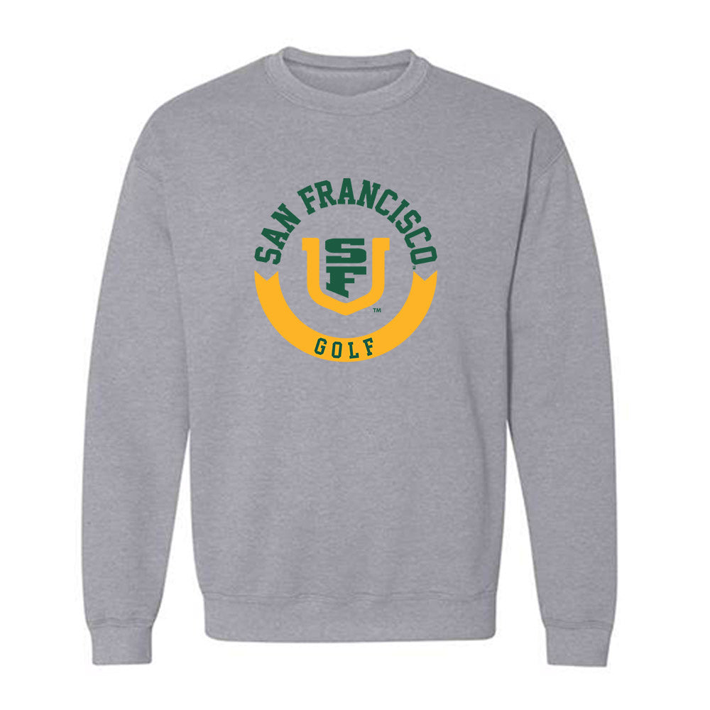 USFCA - NCAA Men's Golf : Theo Anderson - Classic Shersey Crewneck Sweatshirt-0