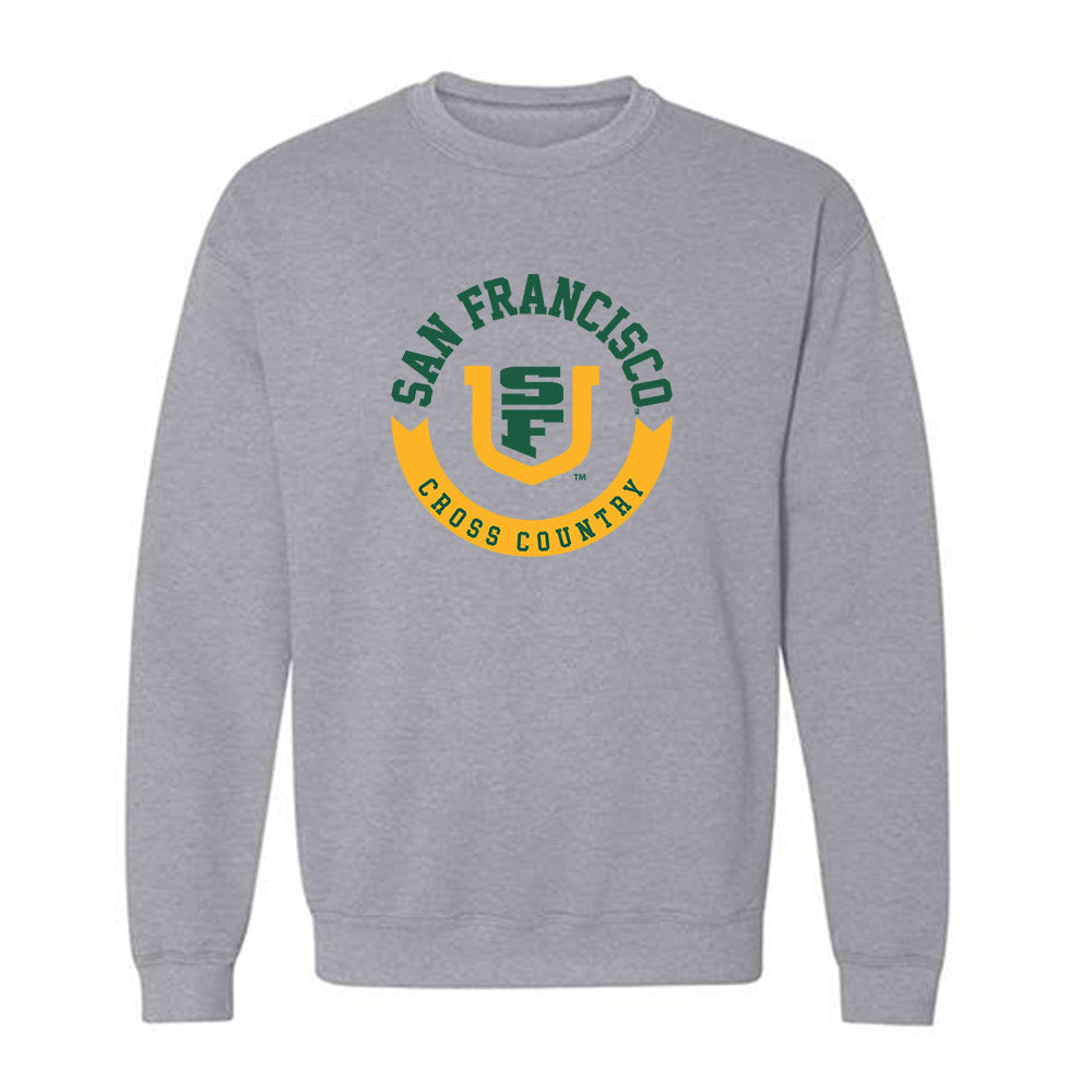 USFCA - NCAA Men's Cross Country : Dylan Souza - Classic Shersey Crewneck Sweatshirt-0