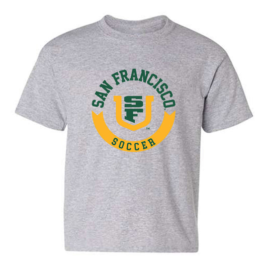 USFCA - NCAA Men's Soccer : Lucas Jones - Classic Shersey Youth T-Shirt-0