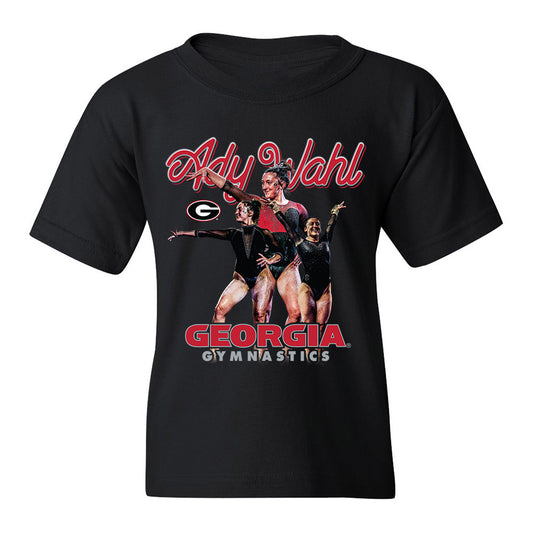 Georgia - NCAA Women's Gymnastics : Ady Wahl -  Youth T-Shirt