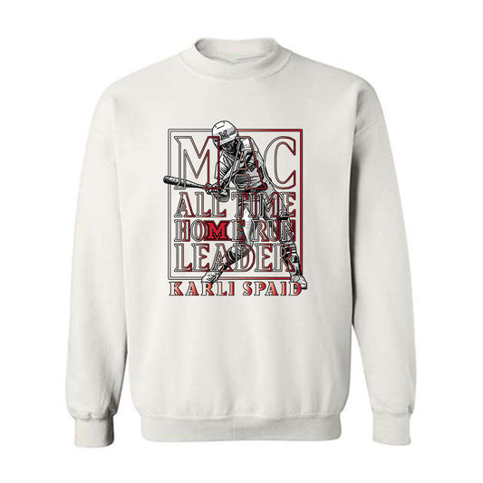 Miami of Ohio - NCAA Softball : Karli Spaid -  Individual Caricature Crewneck Sweatshirt