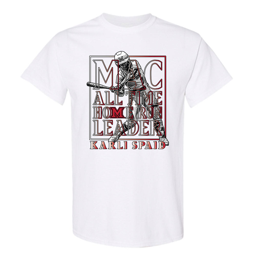 Miami of Ohio - NCAA Softball : Karli Spaid -  Individual Caricature T-Shirt