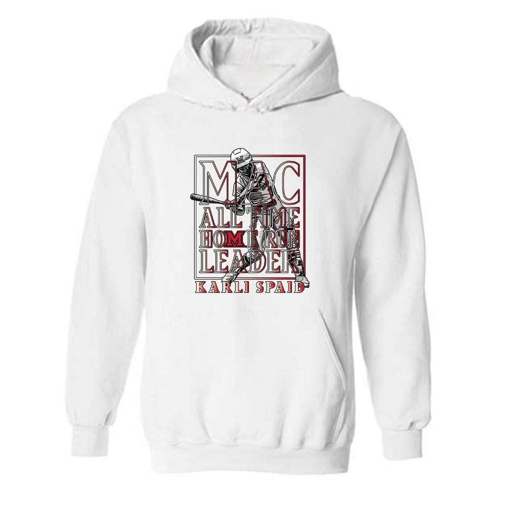 Miami of Ohio - NCAA Softball : Karli Spaid -  Individual Caricature Hooded Sweatshirt