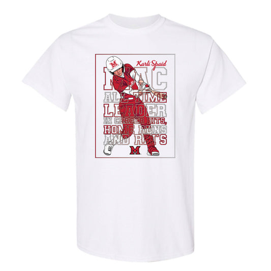 Miami of Ohio - NCAA Softball : Karli Spaid -  Individual Caricature T-Shirt