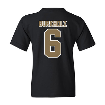 Bryant - NCAA Baseball : Max Burkholz - Classic Shersey Youth T-Shirt-1