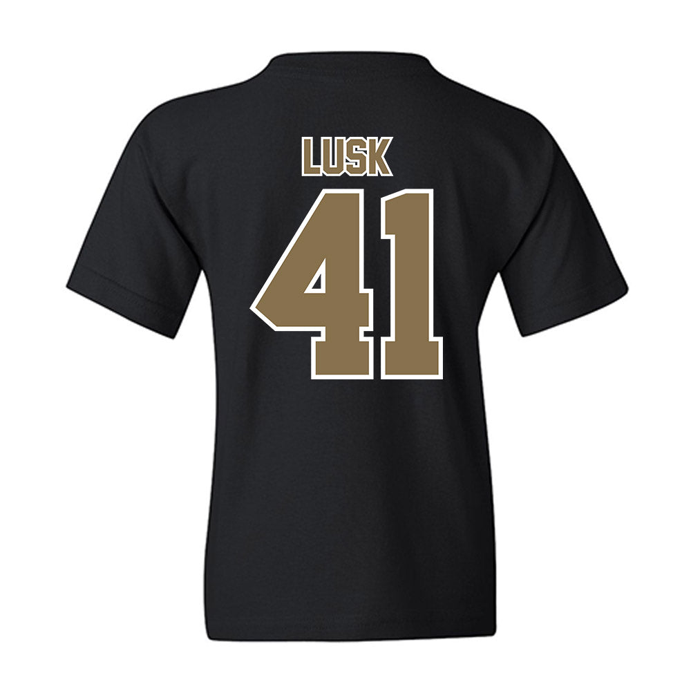 Bryant - NCAA Football : Drake Lusk - Classic Shersey Youth T-Shirt-1