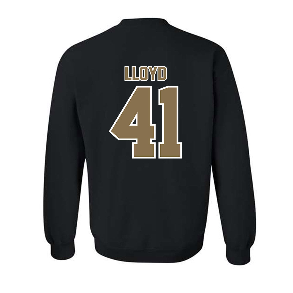 Bryant - NCAA Men's Lacrosse : Kijana Lloyd - Classic Shersey Crewneck Sweatshirt-1
