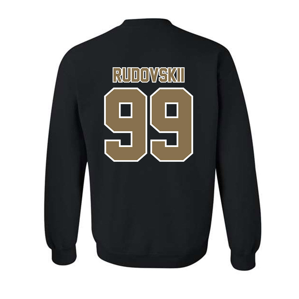 Bryant - NCAA Men's Basketball : Tim Rudovskii - Classic Shersey Crewneck Sweatshirt-1