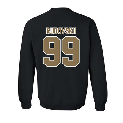 Bryant - NCAA Men's Basketball : Tim Rudovskii - Classic Shersey Crewneck Sweatshirt-1